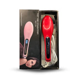 Red Fast hair straightener with packaging